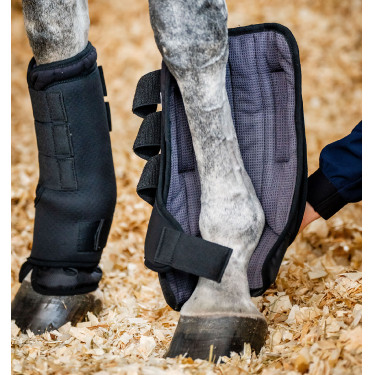 Guetes de estábulo Horseware® Pro Bamboo Preto / preto