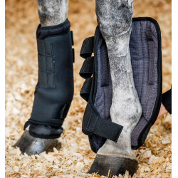 Guetes de estábulo Horseware® Pro Bamboo Preto / preto