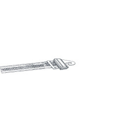Pega de barreira com conector de fitas Litzclip® AKO Pega de barreira com conector de fitas Litzclip® AKO