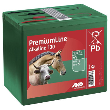 Pilha 9V para cerca elétrica de equitação