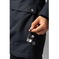 Casaco acolchoado aquecido longo Jadine Horze inverno Marinho Azul-marinho Casaco acolchoado aquecido longo Jadine Horze inverno Marinho Azul-marinho