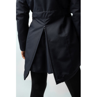 Casaco acolchoado aquecido longo Jadine Horze inverno Marinho Azul-marinho Casaco acolchoado aquecido longo Jadine Horze inverno Marinho Azul-marinho