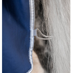 Camisola de secagem Horseware integral Amigo Jersey Marinho / cinza titânio / prata Azul-marinho