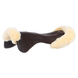 Amortecedor Acavallo Gel NS-S Classic-S recortado plano Marrom / lã natural Castanho