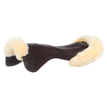 Amortecedor Acavallo Gel NS-S Classic-S recortado plano Marrom / lã natural Castanho