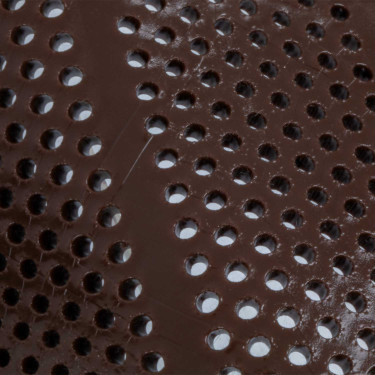 Amortecedor Acavallo Gel NS-S Classic-S recortado plano Marrom / lã natural Castanho