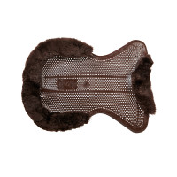 Amortecedor Acavallo Gel NS-S Classic-S recortado plano Marrom / lã natural Castanho Amortecedor Acavallo Gel NS-S Classic-S recortado plano Marrom / lã natural Castanho