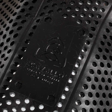 Amortecedor Acavallo Gel NS-S Classic-S recortado plano Preto / lã branca