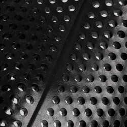 Amortecedor Acavallo Gel NS-S Classic-S recortado plano Preto / lã branca