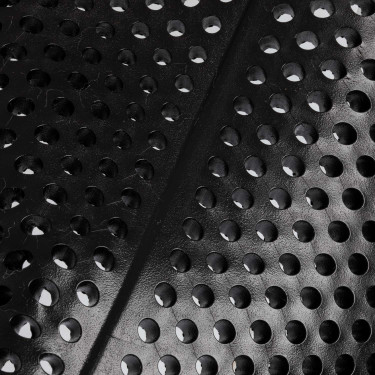 Amortecedor Acavallo Gel NS-S Classic-S recortado plano Preto / lã branca