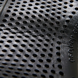 Amortecedor Acavallo Gel NS-S Classic-S recortado plano Preto / lã natural