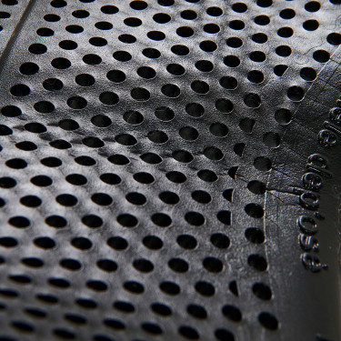 Amortecedor Acavallo Gel NS-S Classic-S recortado plano Preto / lã natural