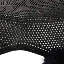 Amortecedor Acavallo Gel NS-S Classic-S recortado plano Preto / lã azul