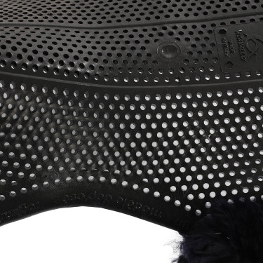 Amortecedor Acavallo Gel NS-S Classic-S recortado plano Preto / lã azul