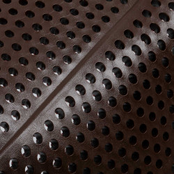 Amortecedor Acavallo Gel NS-S Classic-S recortado plano meia espessura Marrom / lã natural Castanho Amortecedor Acavallo Gel NS-S Classic-S recortado plano meia espessura Marrom / lã natural Castanho