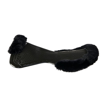Amortecedor Acavallo Gel NS-S Classic-S recortado plano meia espessura Preto / ovelha preta Amortecedor Acavallo Gel NS-S Classic-S recortado plano meia espessura Preto / ovelha preta
