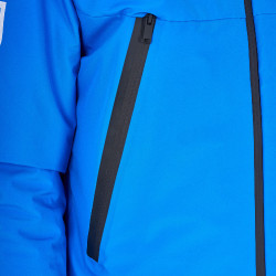 Blusão impermeável masculino Equestro x FISE Azul da Savoia