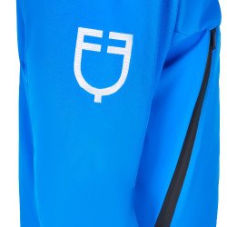 Blusão impermeável masculino Equestro x FISE Azul da Savoia