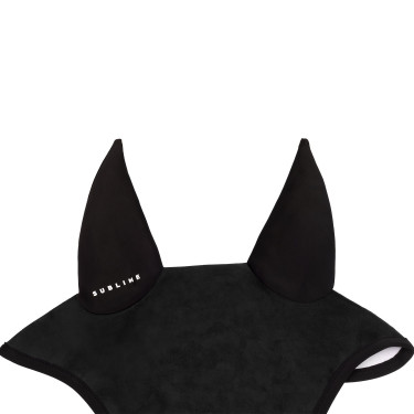 Boné anti-moscas Acavallo Sublime em malha Louvre com patch de logótipo em silicone Preto Boné anti-moscas Acavallo Sublime em malha Louvre com patch de logótipo em silicone Preto