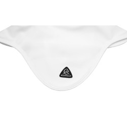 Boné antimoscas Acavallo Sublime em spandex com patch de logótipo em silicone Branco