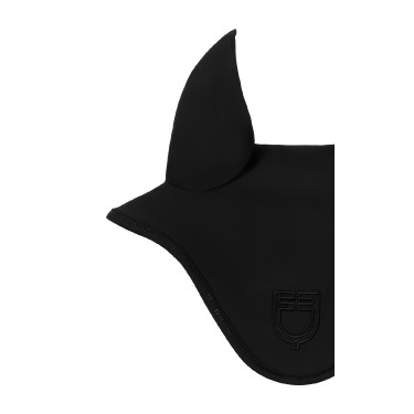 Boné Equestro Silica com logotipo Preto