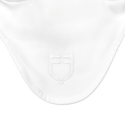 Boné Equestro Silica com logotipo Branco