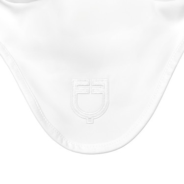 Boné Equestro Silica com logotipo Branco