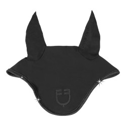 Touca Equestro Universe em tecido técnico com detalhes cintilantes Preto