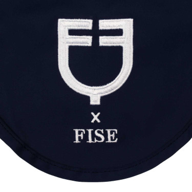 Touca Equestro x FISE em tecido técnico Blazer marinho Azul-marinho