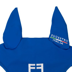 Touca Equestro x FISE em tecido técnico Azul da Savoia