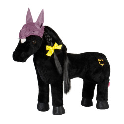 Touca para brinquedo de cavalo Equestro Rosa cinzento-escuro