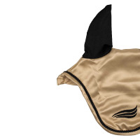 Bonnet de cetim Supreme com orelhas elásticas Bege