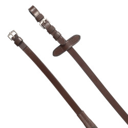 Bridão anatómico Equestro com muserola curva Castanho escuro