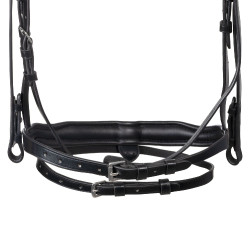 Bridão Equestro com focinheira anatómica Preto
