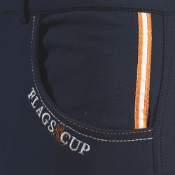 Calça F&C Saint Malo Junior Marinho / laranja Azul Calça F&C Saint Malo Junior Marinho / laranja Azul