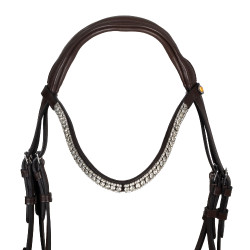 Bridão Equestro Softy Cover Castanho escuro