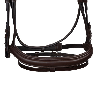Bridão Equestro Softy Cover Castanho escuro