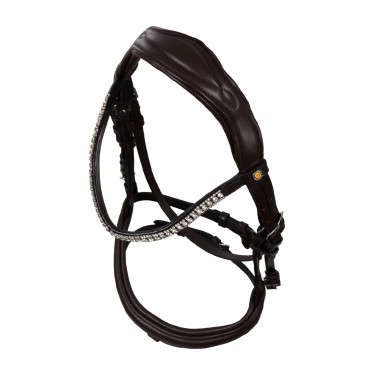 Bridão Equestro Softy Cover Castanho escuro