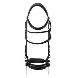 Bridão hackamore Supreme Preto