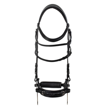 Bridão hackamore Supreme Preto