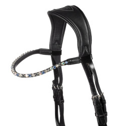 Bridão Moulin Rouge Acavallo em couro de bezerro Preto