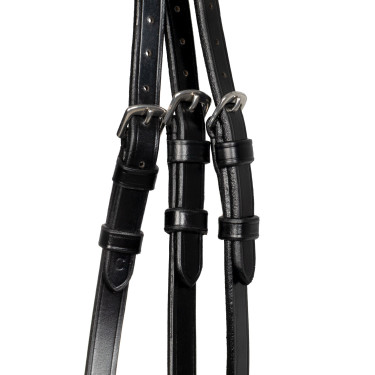 Bridão Moulin Rouge Acavallo em couro de bezerro Preto