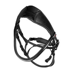 Bridão Supreme com muserola anatómica curvada Preto