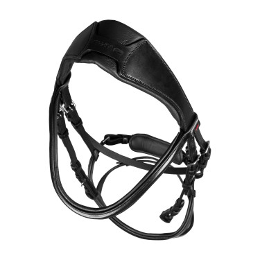 Bridão Supreme com muserola anatómica curvada Preto