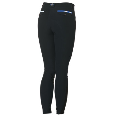 Pantalon Flags & Cup Cayenne femme Noir / bleu électrique Pantalon Flags & Cup Cayenne femme Noir / bleu électrique