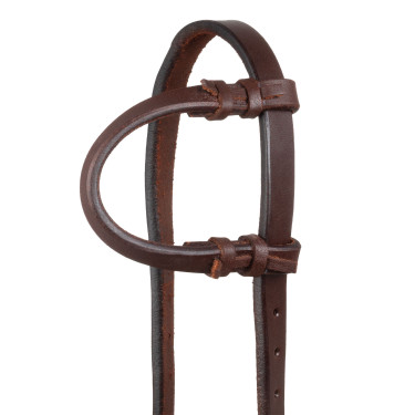 Bridão western Pool’s one-ear fivelas German Buckles Envernizado