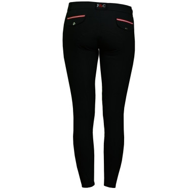 Pantalon Flags & Cup Cayenne femme Noir / gris Pantalon Flags & Cup Cayenne femme Noir / gris
