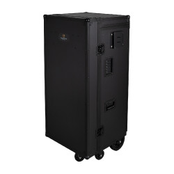 Armário de sela Equestro preto 65×62×138 cm Preto F026