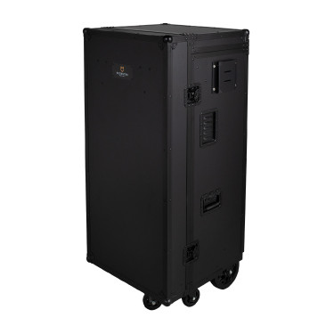 Armário de sela Equestro preto 65×62×138 cm Preto F026