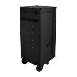 Armário de sela Equestro preto 65×62×138 cm Preto F026